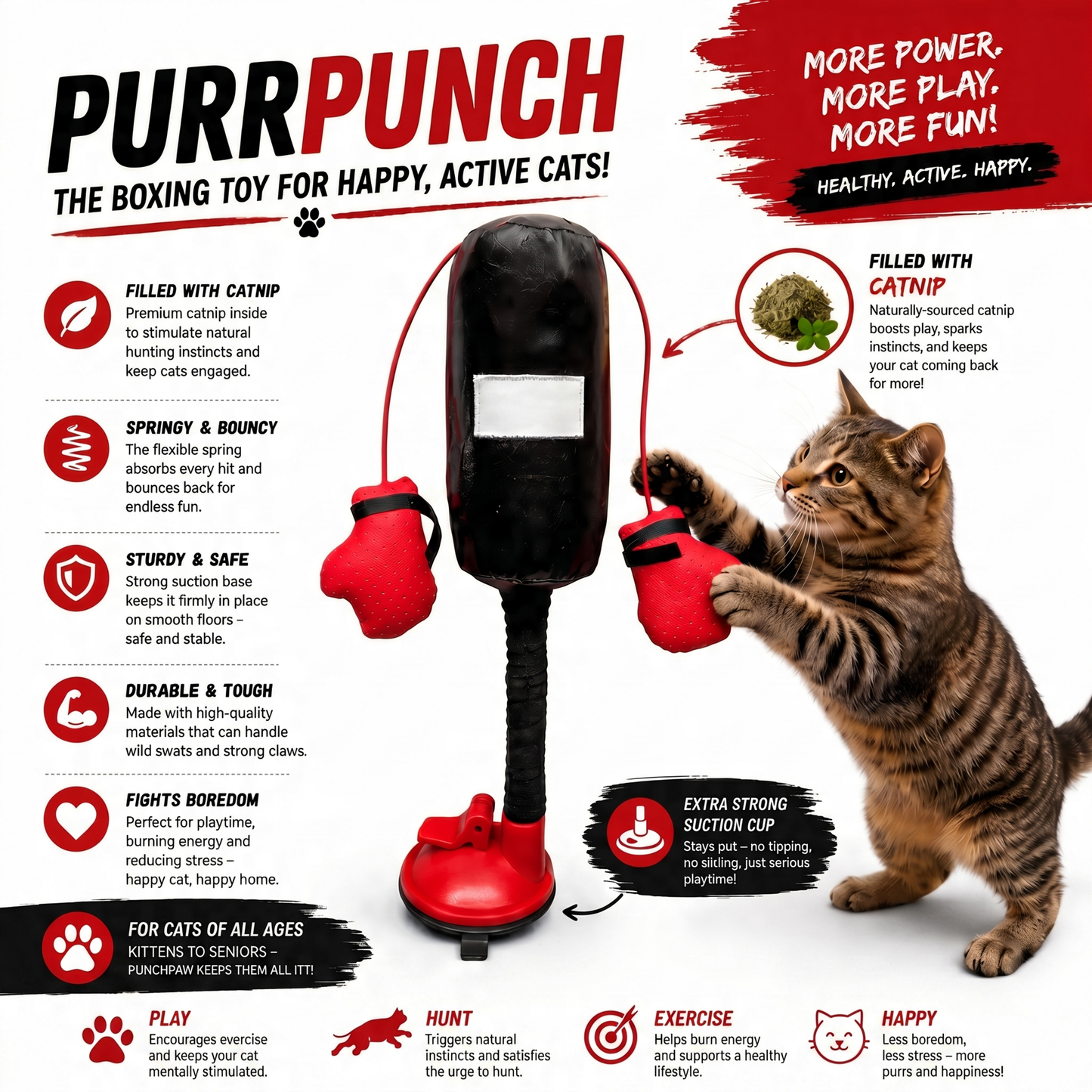 PurrPunch™ Boxing Cat Toy